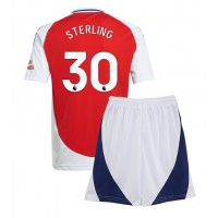 Dres Arsenal Raheem Sterling #30 Domaci za djecu 2024-25 Kratak Rukav (+ kratke hlače)